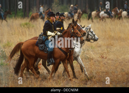 Campo di Battaglia di Olustee stato storico Parco ricorda il sito della Florida la più grande guerra civile battaglia il 20 febbraio 1864. Foto Stock