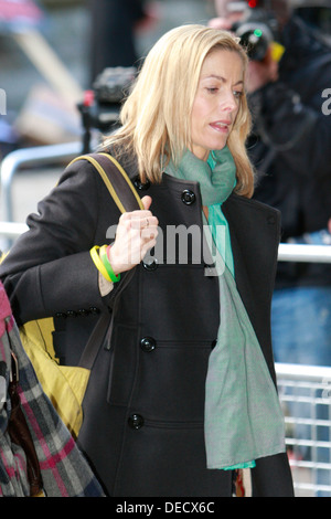 Kate McCann, madre di Madeleine McCann chi è scomparso in Portogallo nel 2007, arriva al Queen Elizabeth II Conference cente Foto Stock