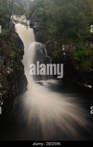 Cascate del Kirkaig, Inverpolly, Assynt, Scozia Foto Stock