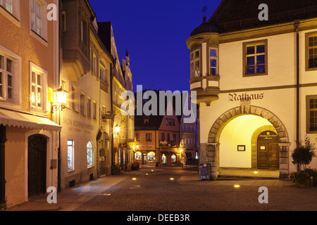 Municipio nella città vecchia di Fussen, Ostallgau, Allgau, Baviera, Germania, Europa Foto Stock