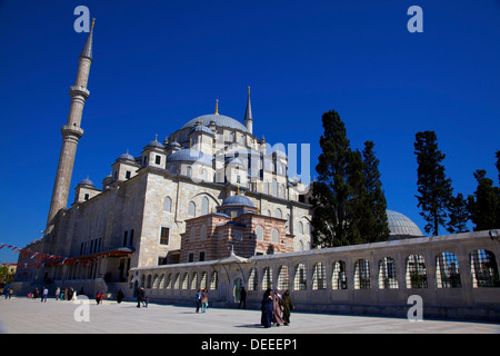 La Moschea Fatih, Istanbul, Turchia, Europa Foto Stock