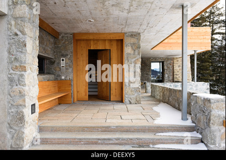 Edificio esterno in Svizzera Foto Stock