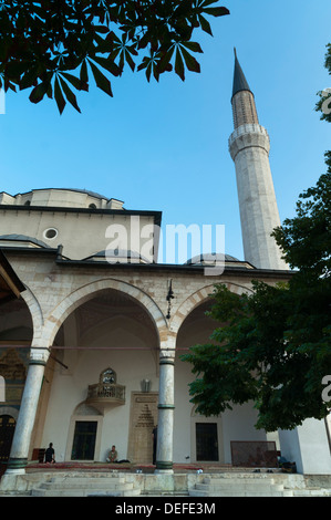 Gazi Husrev-bey moschea, Sarajevo, capitale della Bosnia ed Erzegovina, l'Europa. Foto Stock