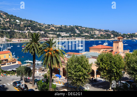 Villefranche-sur-Mer, Alpes Maritimes, Provenza, Cote d'Azur, Costa Azzurra, Francia, Mediterraneo, Europa Foto Stock