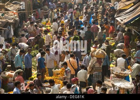 Armenia Ghat mercato, Kolkata (Calcutta), West Bengal, India, Asia Foto Stock