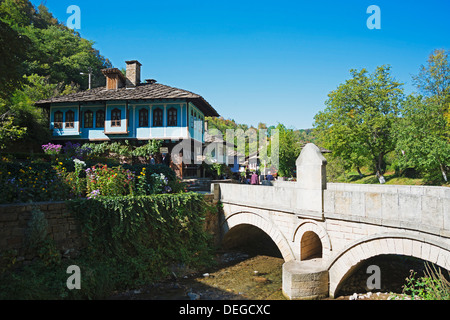 Etar etnografico museo del villaggio, Bulgaria, Europa Foto Stock