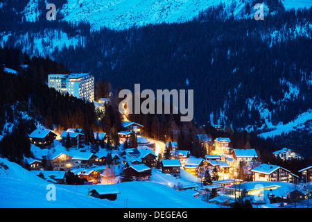 Arosa mountain resort, Grigioni, alpi svizzere, Svizzera, Europa Foto Stock