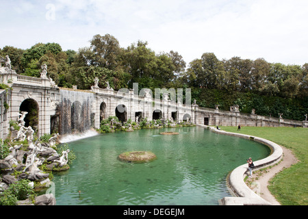 Palazzo Reale di Caserta, Campania, Italia, Europa Foto Stock