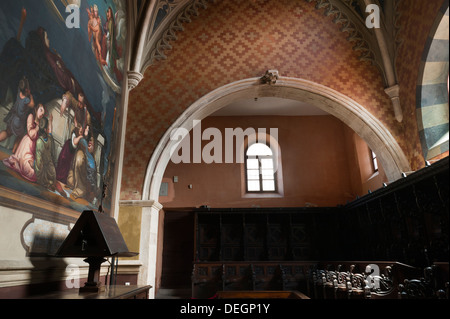 Il monastero francescano e la chiesa, città di Zadar, contea di Zara, Dalmazia, Croazia, Europa. Foto Stock