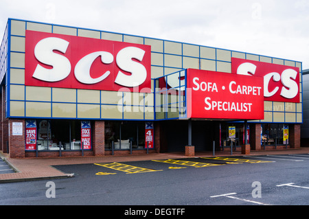 SCS furniture store Foto Stock