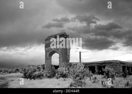 Metropolis, Nevada Città Fantasma Foto Stock