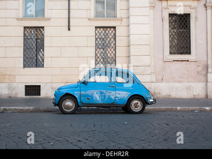 Fiat 500 a Roma, Italia, Europa Foto Stock