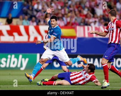 Madrid, Spagna. Xviii Sep, 2013. Football Club a Zenit la carcassa durante la Champions League 2013/2014 corrispondono.settembre 18,2013. Foto © nph / Victor Blanco) Credito: dpa picture alliance/Alamy Live News Foto Stock