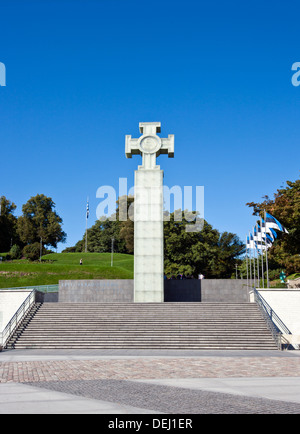 Il Monumento alla Libertà Piazza della Libertà, Tallinn Foto Stock