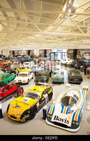 Heritage Motor Centre è la più grande collezione del British classic auto d'epoca. Gaydon, Inghilterra, Regno Unito. Foto Stock