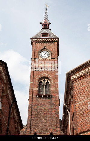 Louth Market Hall clock tower. Foto Stock