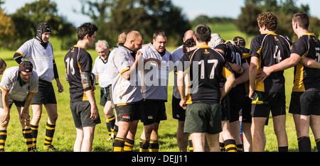 Rugby amatoriale, Ulster. Armoy V Letterkenny Foto Stock