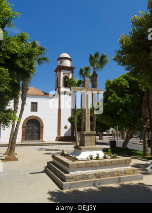 La chiesa di Nuestra Senora de Antigua Antigua Fuerteventura Isole Canarie Spagna Foto Stock