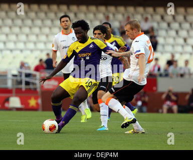 Valencia, Spagna. Giovedì 19 Settembre 2013 Nella foto: Re: UEFA Europa League contro il Valencia C.F v Swansea City FC, al Estadio Mestalla, Spagna, Credito: D Legakis/Alamy Live News Foto Stock