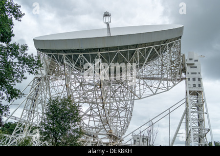 Jodrell Bank telescopio nel Cheshire Foto Stock