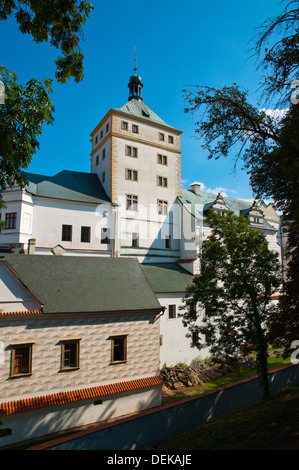 Zamek palace castle Pardubice city eastern Bohemia Czech Republic Europe Foto Stock