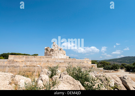 Il più antico faro del mondo Patara Turchia Foto Stock