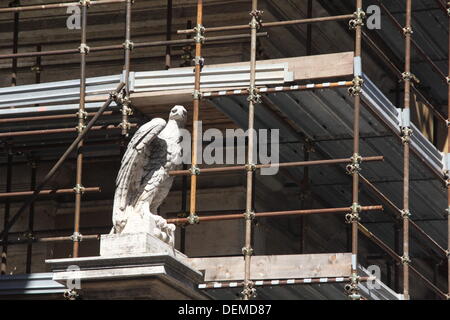 Roma, Italia. Il 3 maggio 2013. I lavori di restauro in Vaticano, Roma, Italia. Credito: Gari Wyn Williams / Alamy Live News Foto Stock