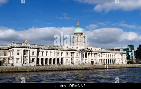 Il Customs House a Dublino Irlanda Foto Stock