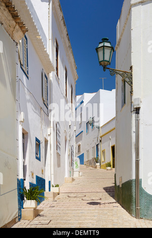 Centro storico di Albufeira, Algarve, PORTOGALLO Foto Stock