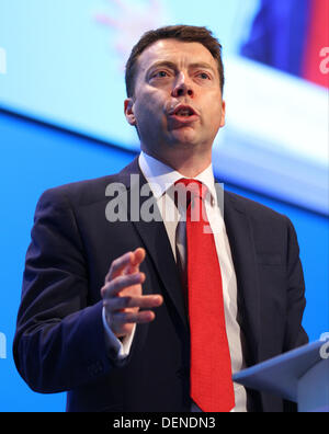 IAIN MCNICOL SEGRETARIO GENERALE 22 settembre 2013 il Centro di Brighton Brighton Inghilterra Foto Stock