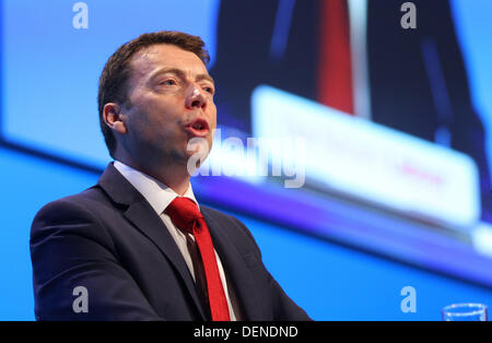 IAIN MCNICOL SEGRETARIO GENERALE 22 settembre 2013 il Centro di Brighton Brighton Inghilterra Foto Stock