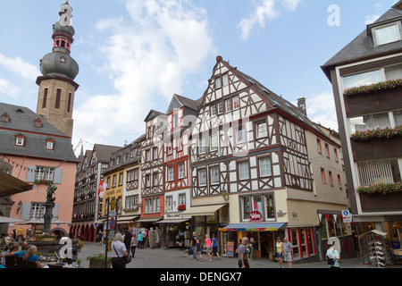 Cochem, città vecchia, della Mosella, Germania, Europa Foto Stock