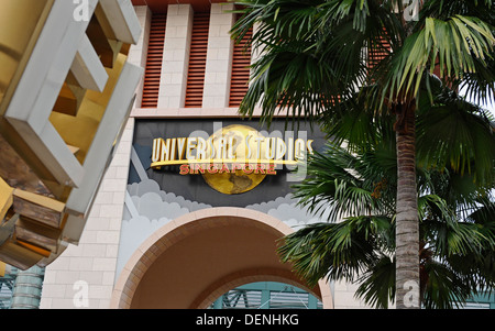 Universal Studios sull'isola di Sentosa, Singapore. Foto Stock