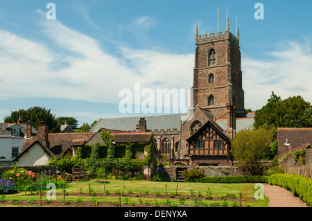 Priory chiesa di St George di Dunster, Somerset, Inghilterra Foto Stock