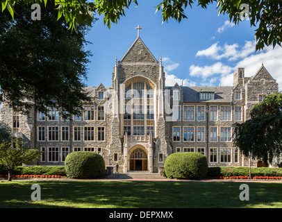 Georgetown University di Washington DC - White-Gravenor Hall Foto Stock