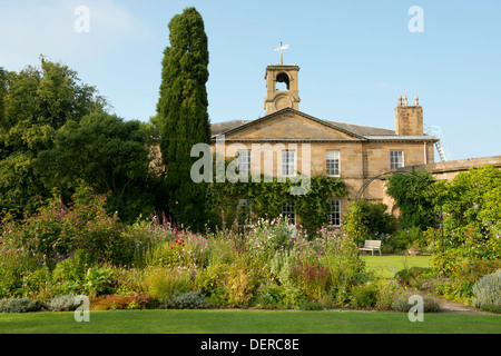 Il giardino di Howick Hall, Alnwick, Northumberland, Regno Unito Foto Stock