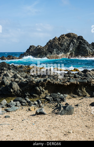 Parco Nazionale di Arikok piscina naturale Foto Stock