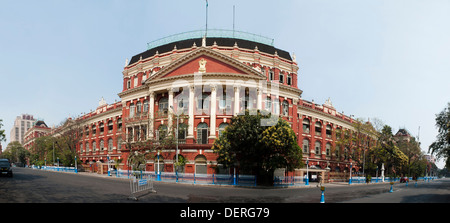 Facciata di un edificio governativo, scrittori edificio, Calcutta, West Bengal, India Foto Stock