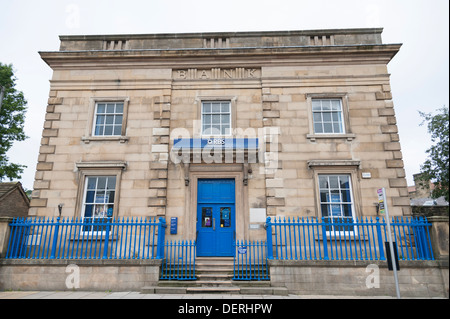 L'imponente RBS Royal bank of Scotland edificio Bakewell DERBYSHIRE REGNO UNITO Foto Stock