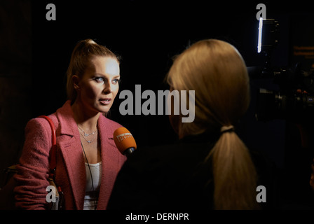 Modello Simona Krainova Foto Stock