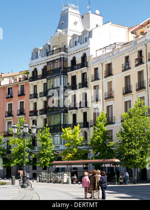 Plaza de Oriente, Madrid Foto Stock