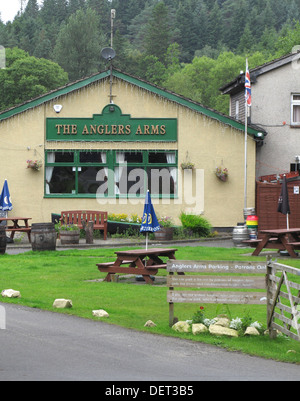 The Anglers Arms Pub, Kielder Village, Northumberland, Regno Unito Foto Stock