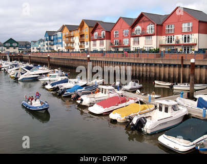 Exmouth Marina, Devon, Regno Unito 2013 Foto Stock