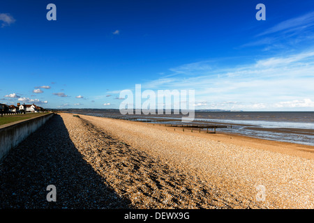 Greatstone Beach, Nuova Romney, Kent, Regno Unito. Foto Stock