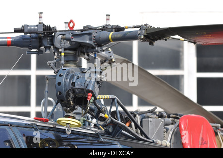 Alouette III 3 army EADS Eurocopter airbus elicotteri, Open day ' la giornata della famiglia ' presso il sito produttivo a marignane, Francia Foto Stock