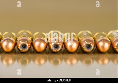 I proiettili assortiti Foto Stock