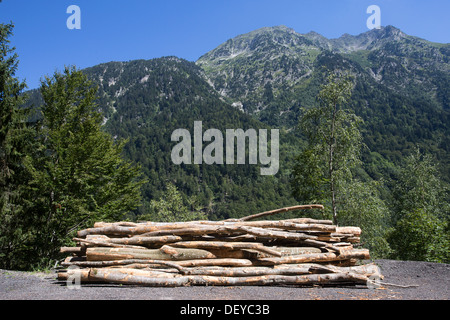 Allemont Isere Rodano Alpi Alpes Francia Foto Stock