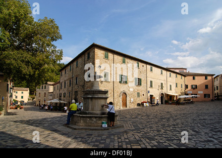 San Leo, Provincia Rimini, Emilia Romagna, Italia, Europa Foto Stock