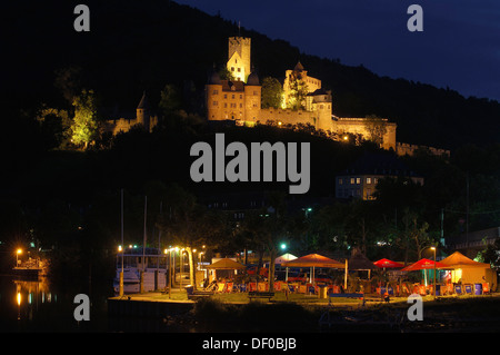 Wertheim, fiume principale, questo Land, Main-Tauber, Strada Romantica, Romantische Strasse, Germania Foto Stock