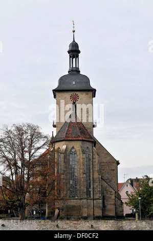 Regiswindis chiesa, Lauffen am Neckar, Baden-Wuerttemberg Foto Stock